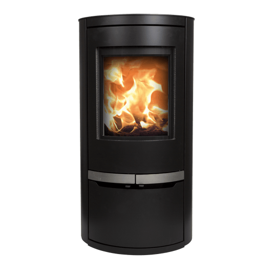 Ovale Low with Door 5kW Woodburning Stove