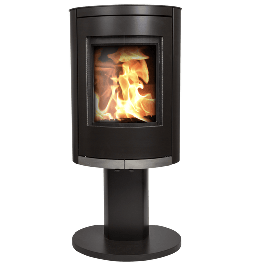 Ovale Tall on Pedestal 5kW Woodburning Stove