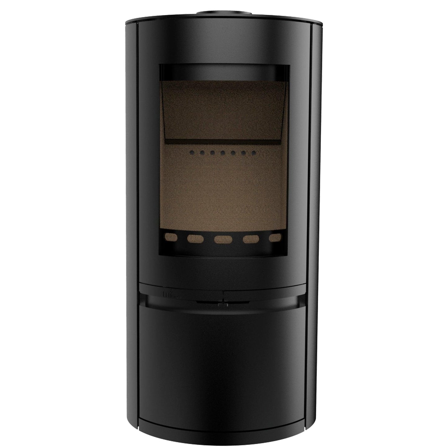 Rondo 4.9kW Woodburning Stove with Door - Ideal Stoves